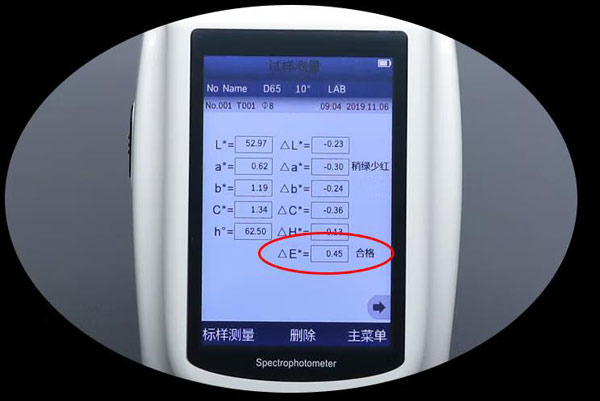 色差儀Lab色差值什么含義？色差儀Lab色差值有什么用？
