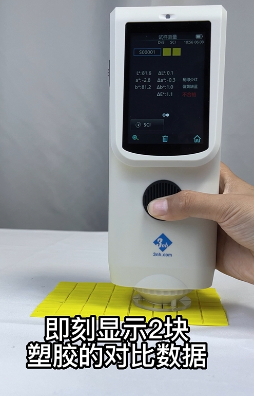 TS7020分光色差儀在塑膠行業(yè)中的實(shí)際應(yīng)用與測量