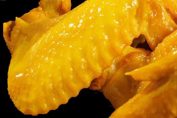 便攜式小口徑分光色差儀檢測(cè)鹽水雞翅色澤