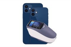 色差儀檢測iphone 12藍(lán)色差異